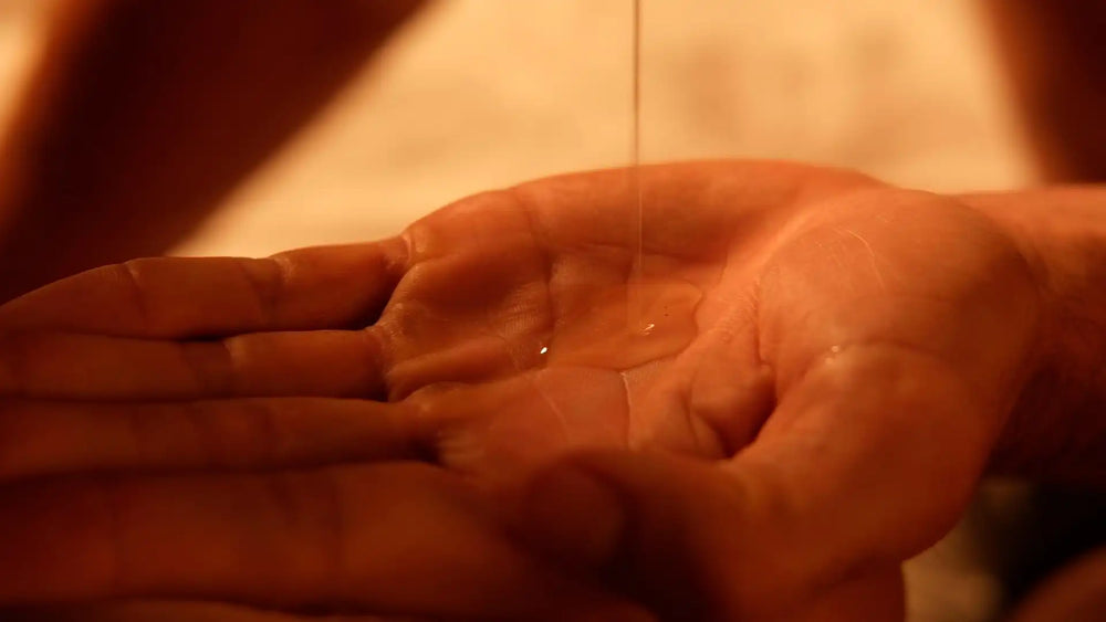 Bougie de massage à l'huile de colza