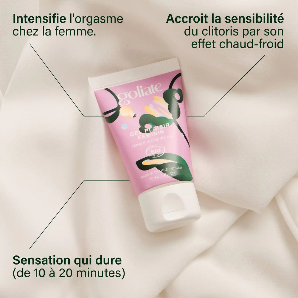 Gel orgasmique féminin