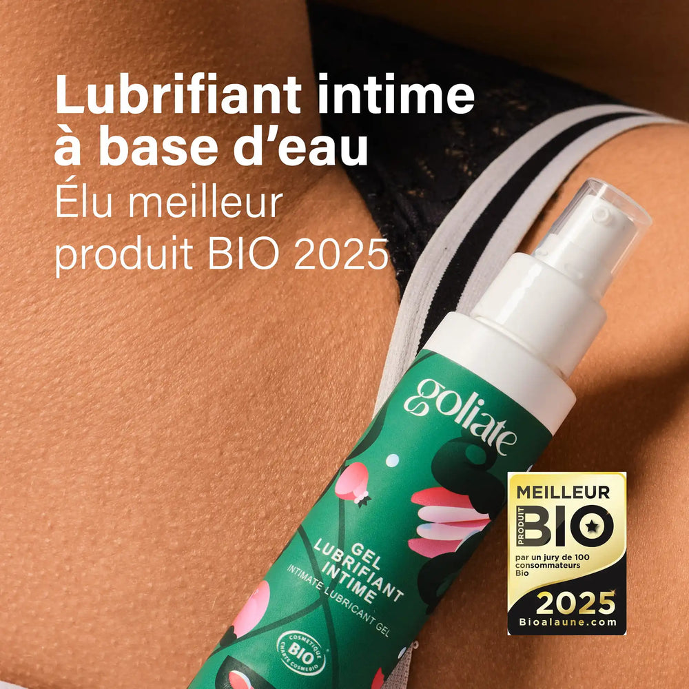 Gel lubricante íntimo - de larga duración - natural y certificado orgánico
