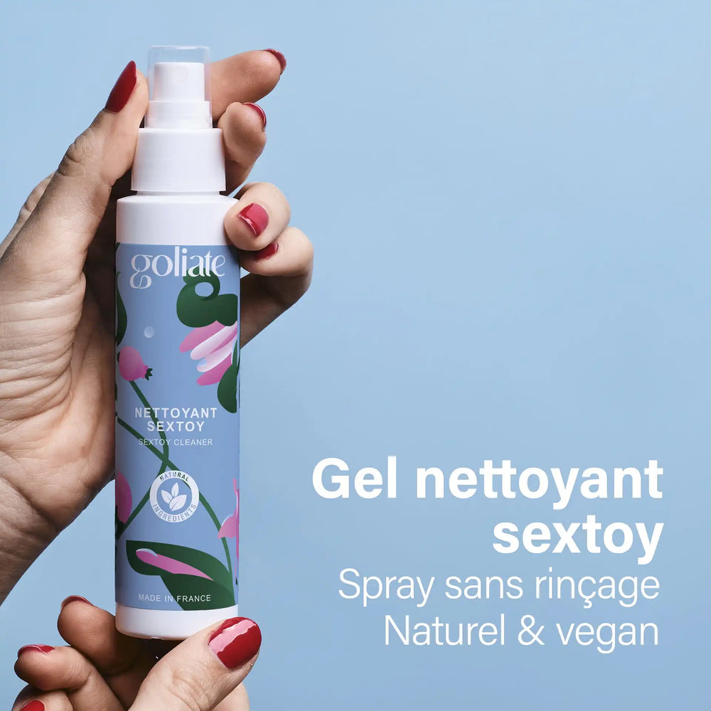 Limpiador de juguetes sexuales - Sencillo, rápido y eficaz - natural