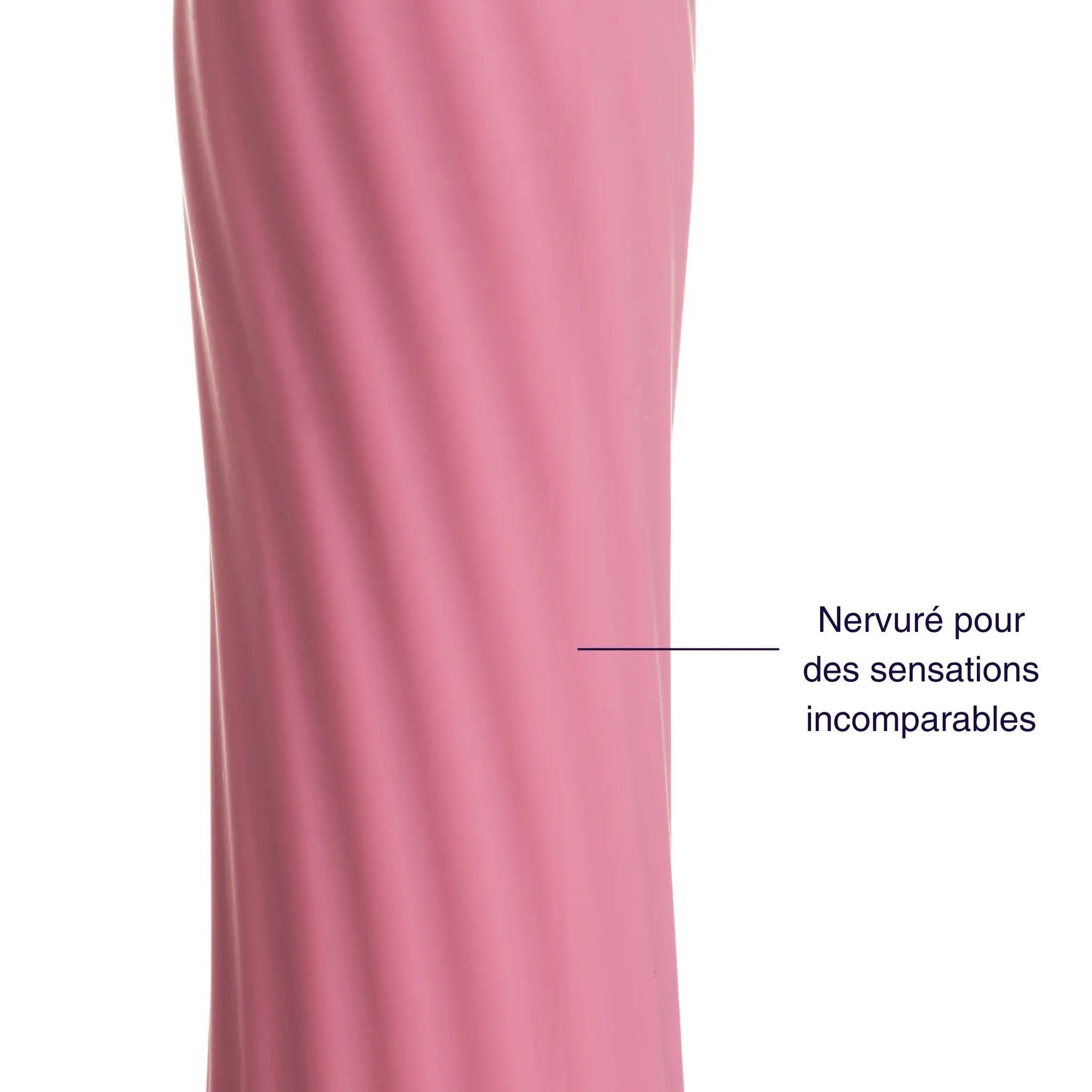 Bullet - Mini vibro nervuré ultra puissant