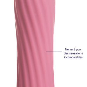 Bullet - Mini vibro nervuré ultra puissant