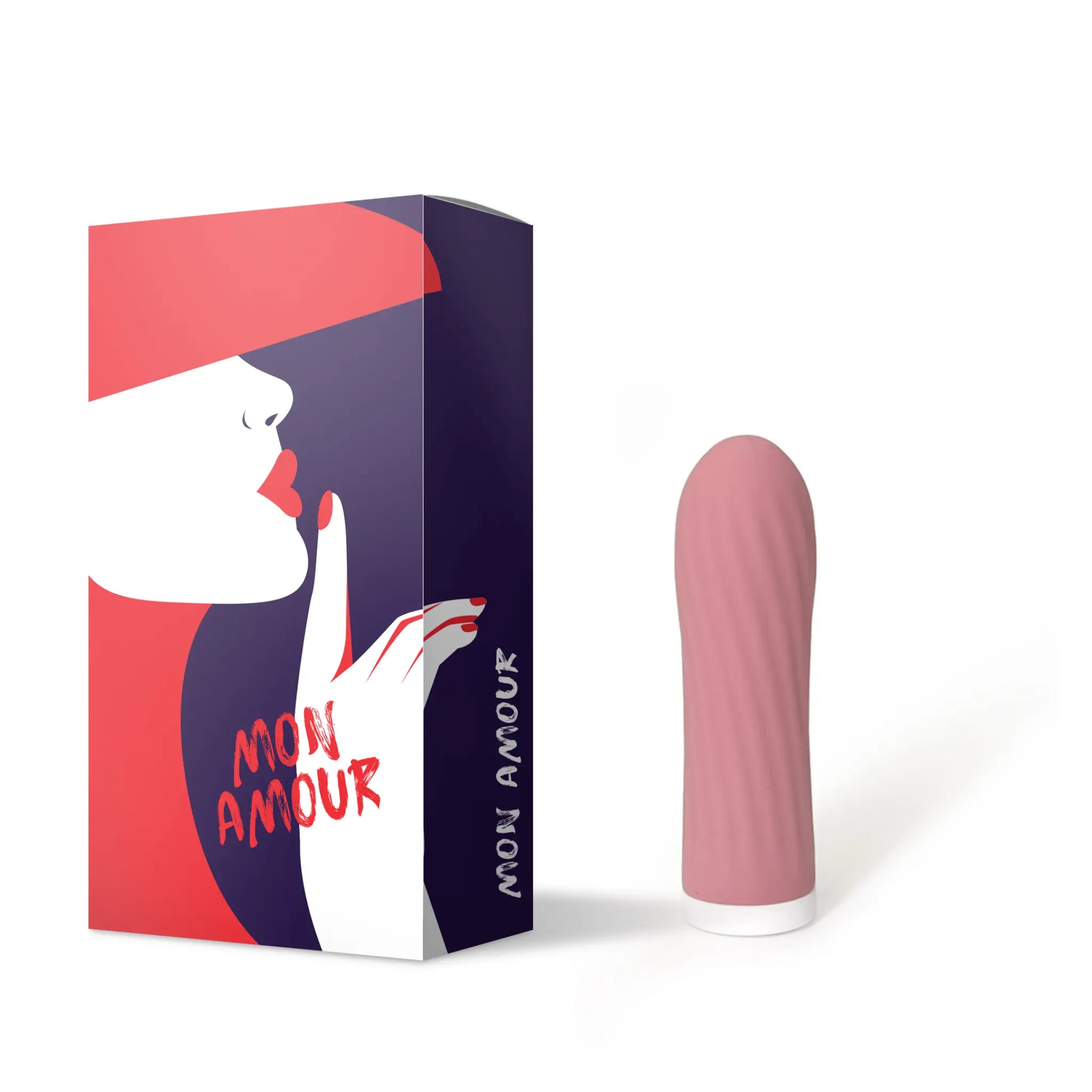 Bullet - Mini vibro nervuré ultra puissant