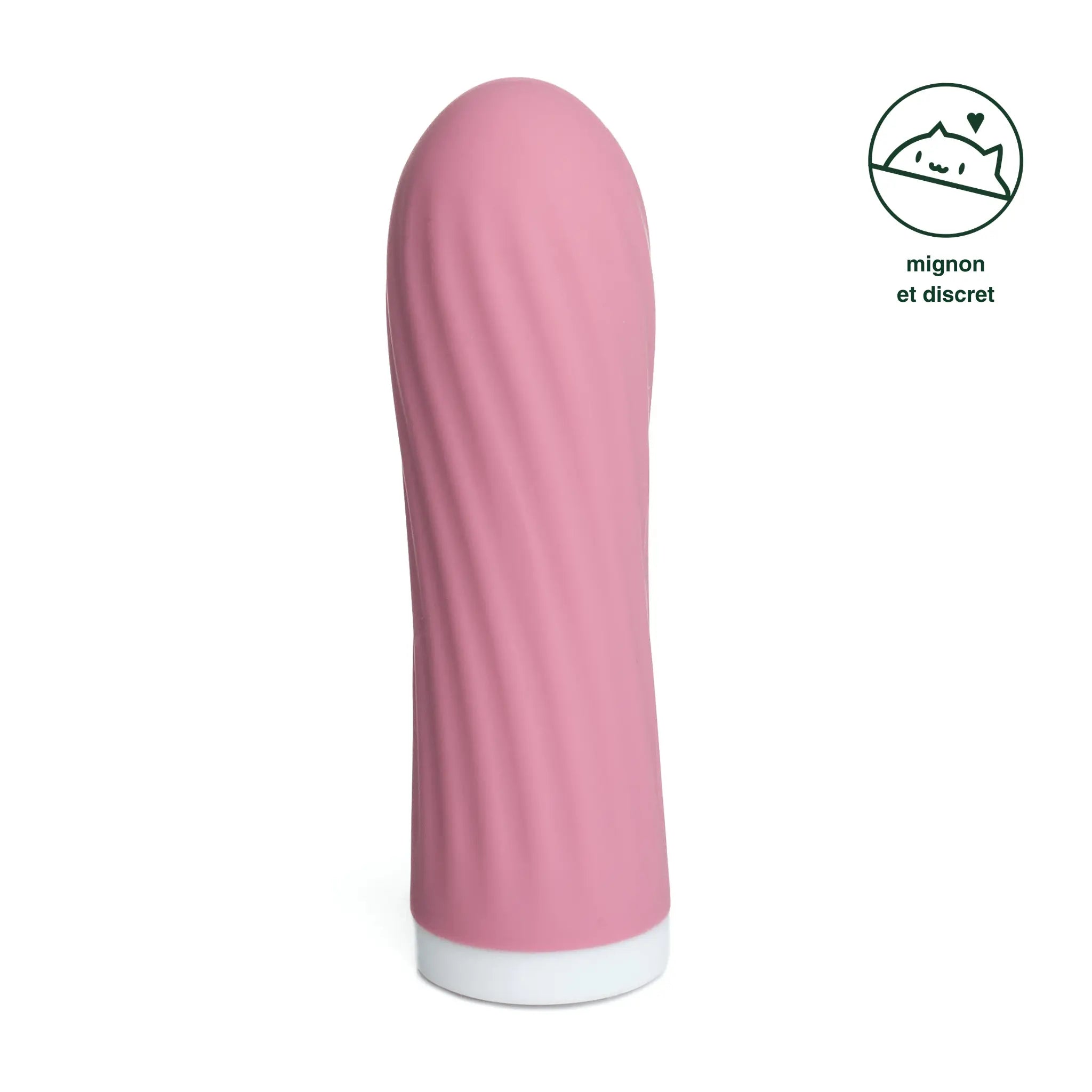 Bullet - Mini vibro nervuré ultra puissant