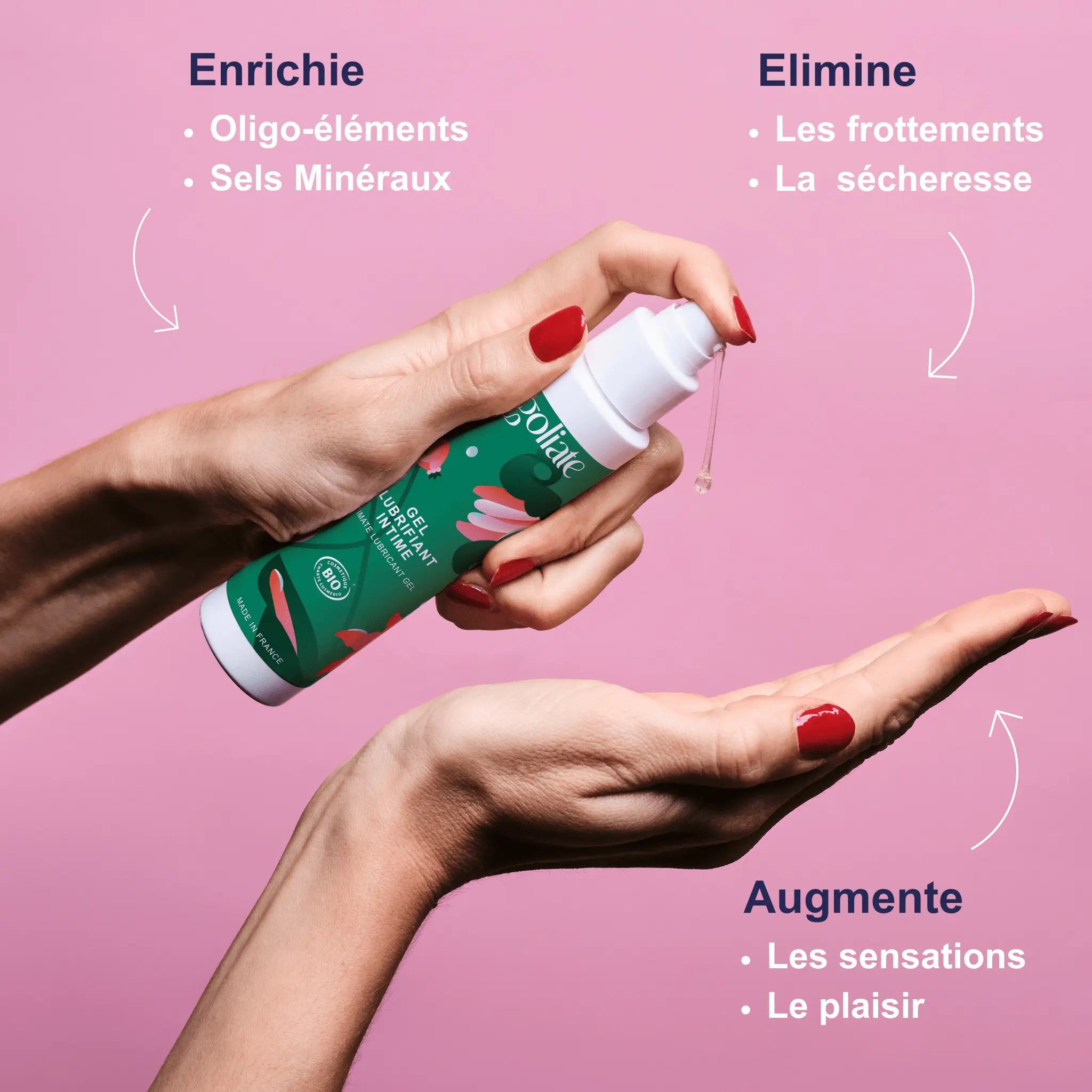 Gel lubrifiant intime naturel bio Goliate
