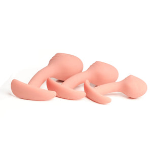 3 flexible anal plugs special prostate by Mon Amour