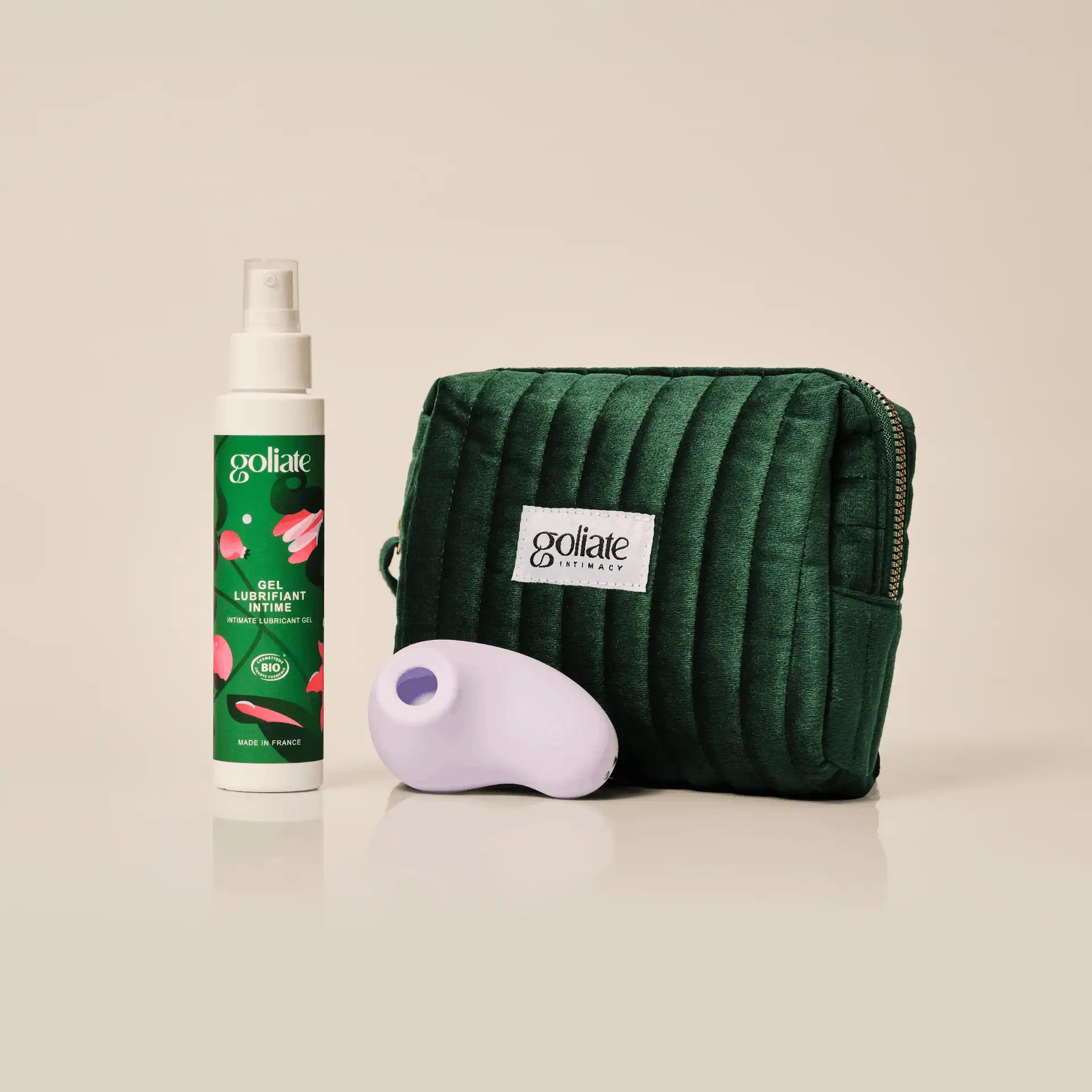 Discovery pack: My Best Friend sex toy & organic intimate lubrican Goliate Discovery pack: My Best Friend sex toy & organic intimate lubrican Goliate