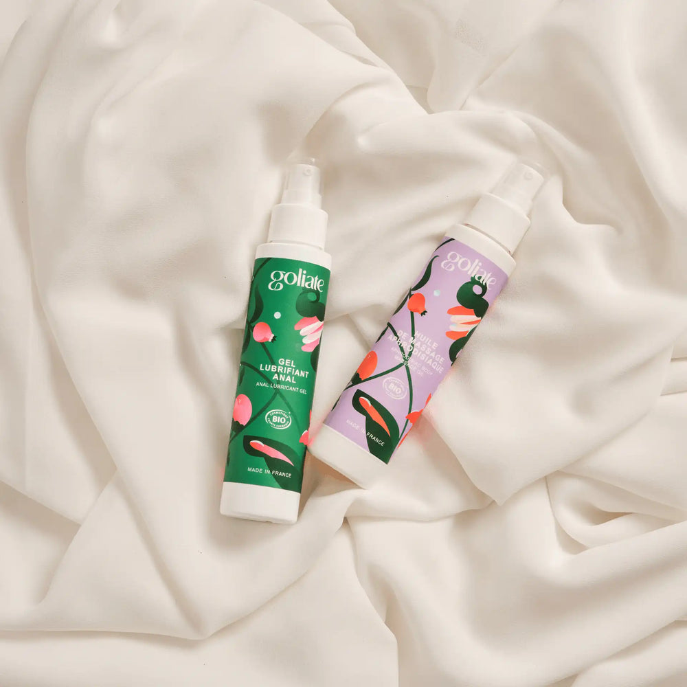 Lubrifiant anal + Huile de massage aphrodisiaque