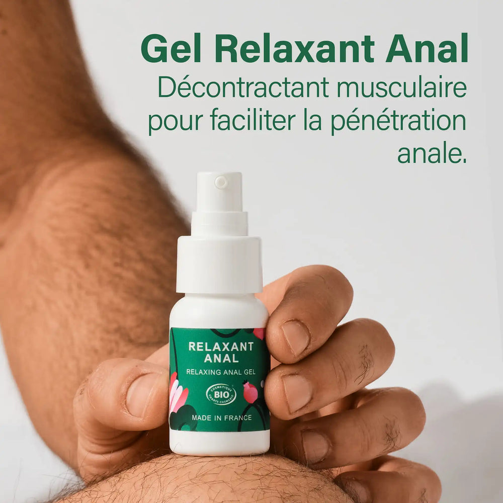 Relaxing anal gel – organic certified