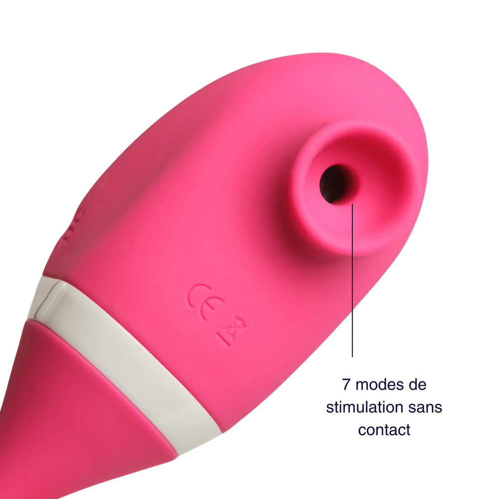 Yummi - 2 in 1 Clitoral Stimulator with Penetrating Vibrating Egg by Mon Amour