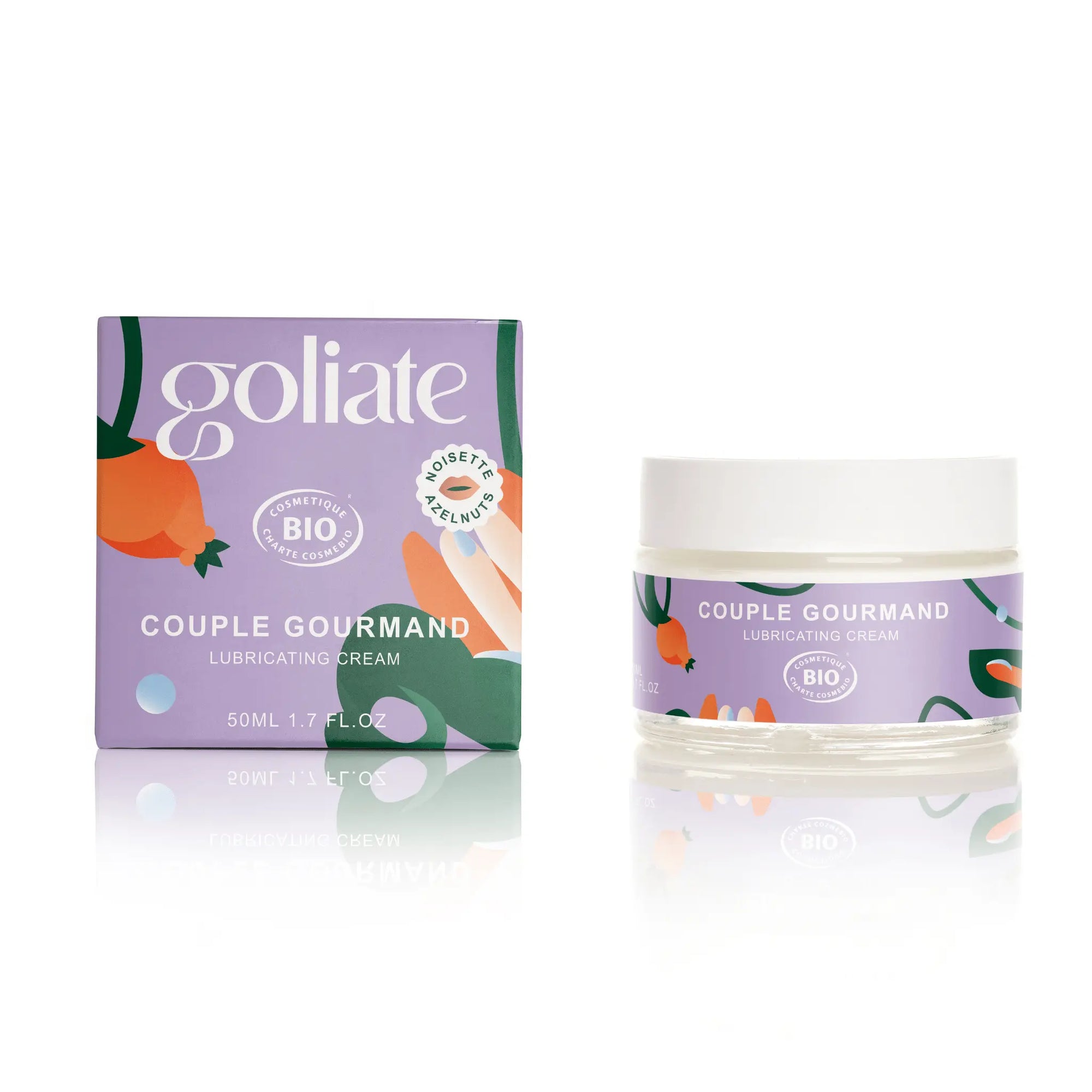 meilleur lubrifiant intime naturel 2 en 1 massage comestible bio Goliate