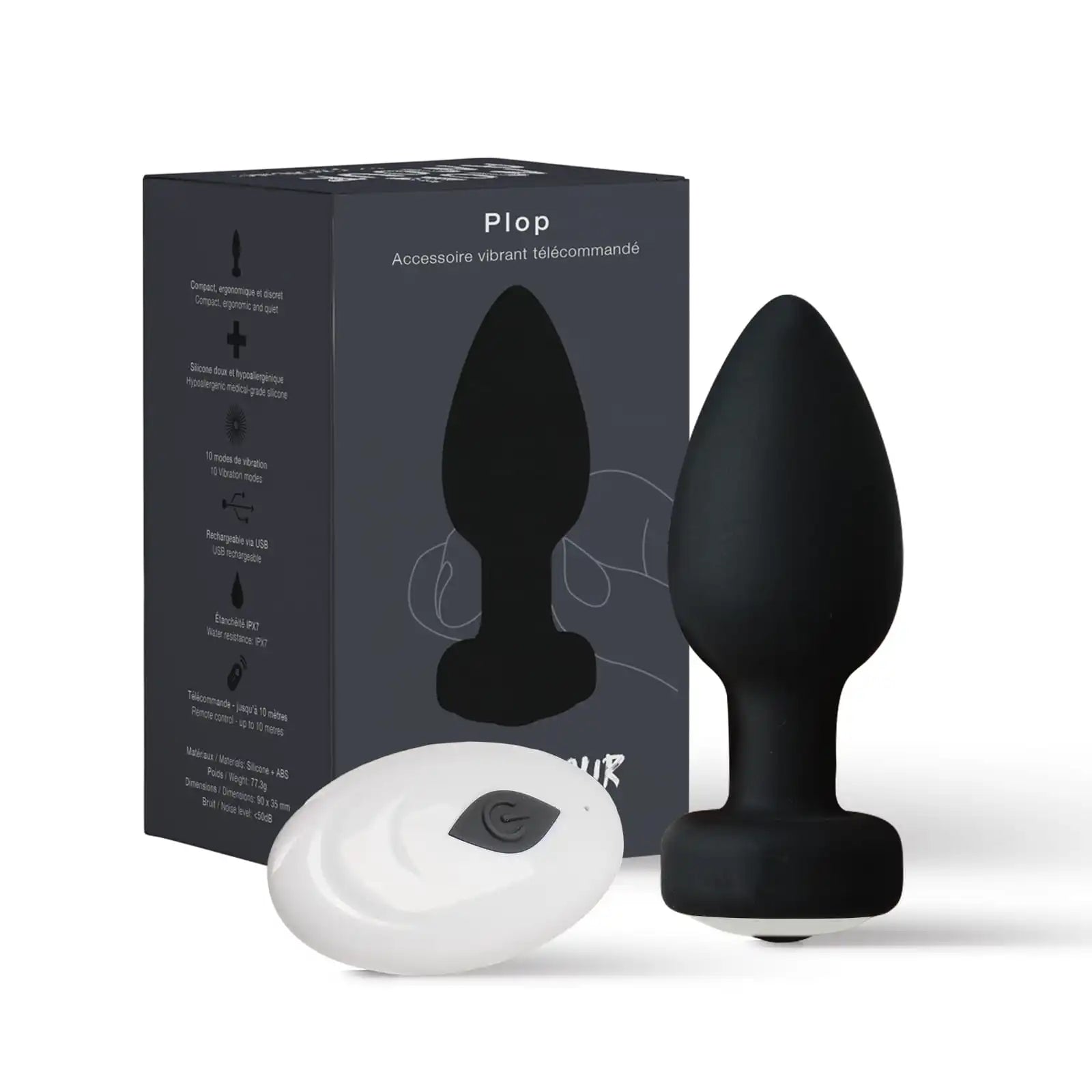 Plop by Mon Amour remote-controlled vibrating anal plug