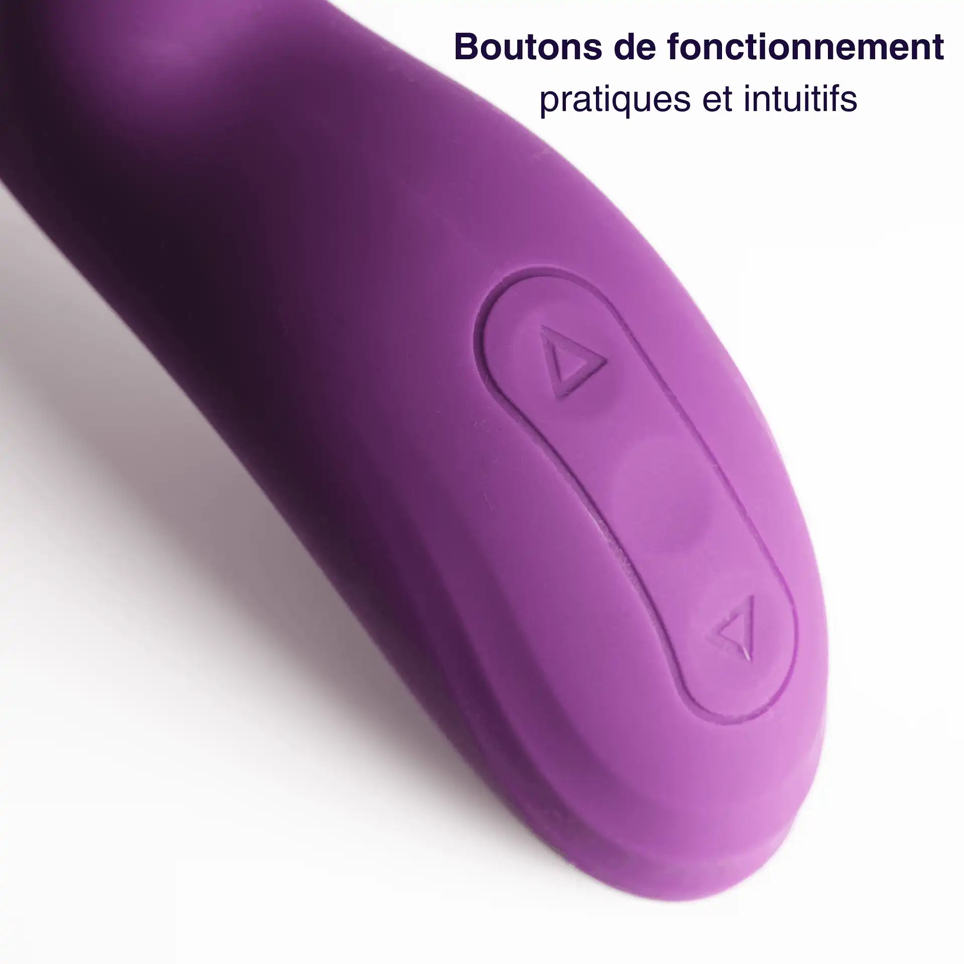 Flexio - vibromasseur pliant flexible double stimulation