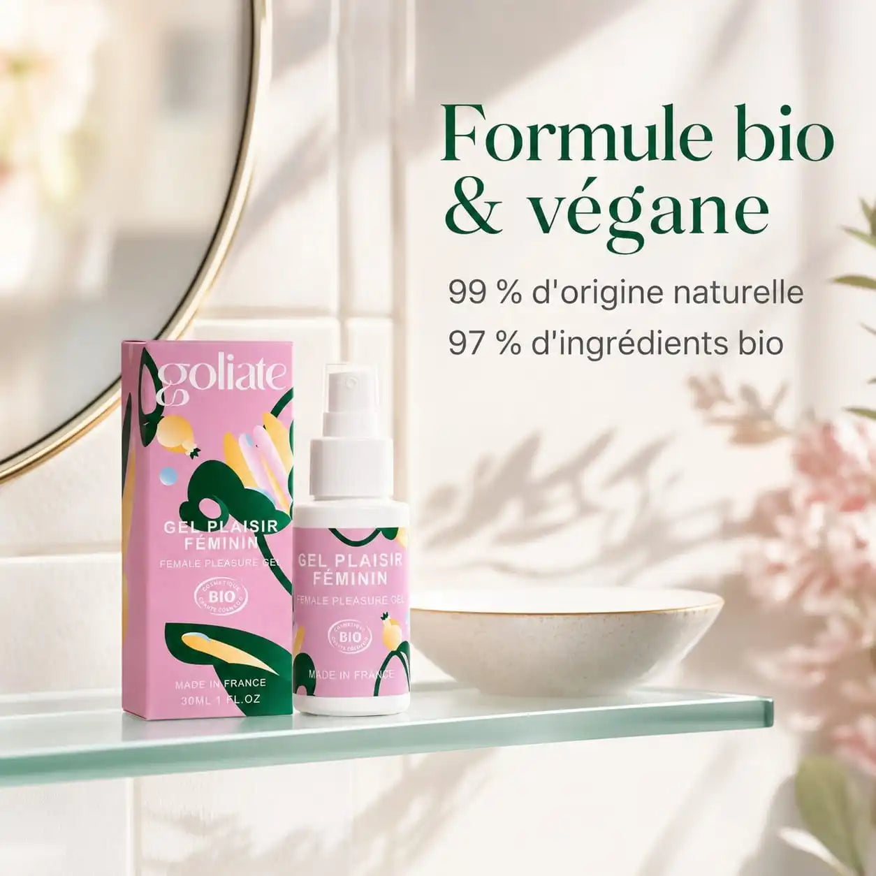 Gel orgasmique féminin