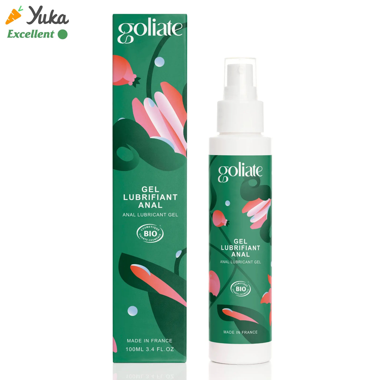 Gel lubrifiant anal naturel bio Goliate