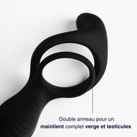 Elo - double anneau pénien vibrant télécommandé