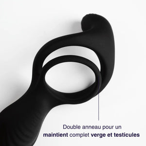 Elo - double anneau pénien vibrant télécommandé