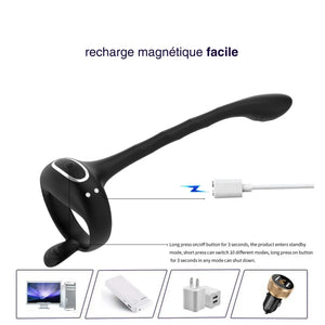 Arlo - anneau pénien vibrant et stimulateur prostatique