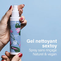 Limpiador de juguetes sexuales - Sencillo, rápido y eficaz - natural