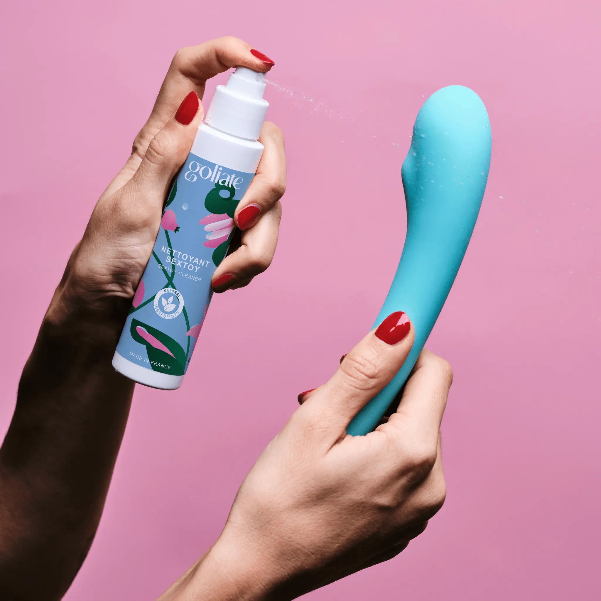 nettoyant sextoy naturel bio pas cher Goliate simple efficace