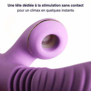 Nova - rabbit 2 télescopique & stimulateur sans contact