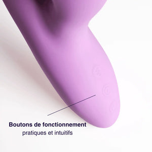 Nova - rabbit 2 télescopique & stimulateur sans contact