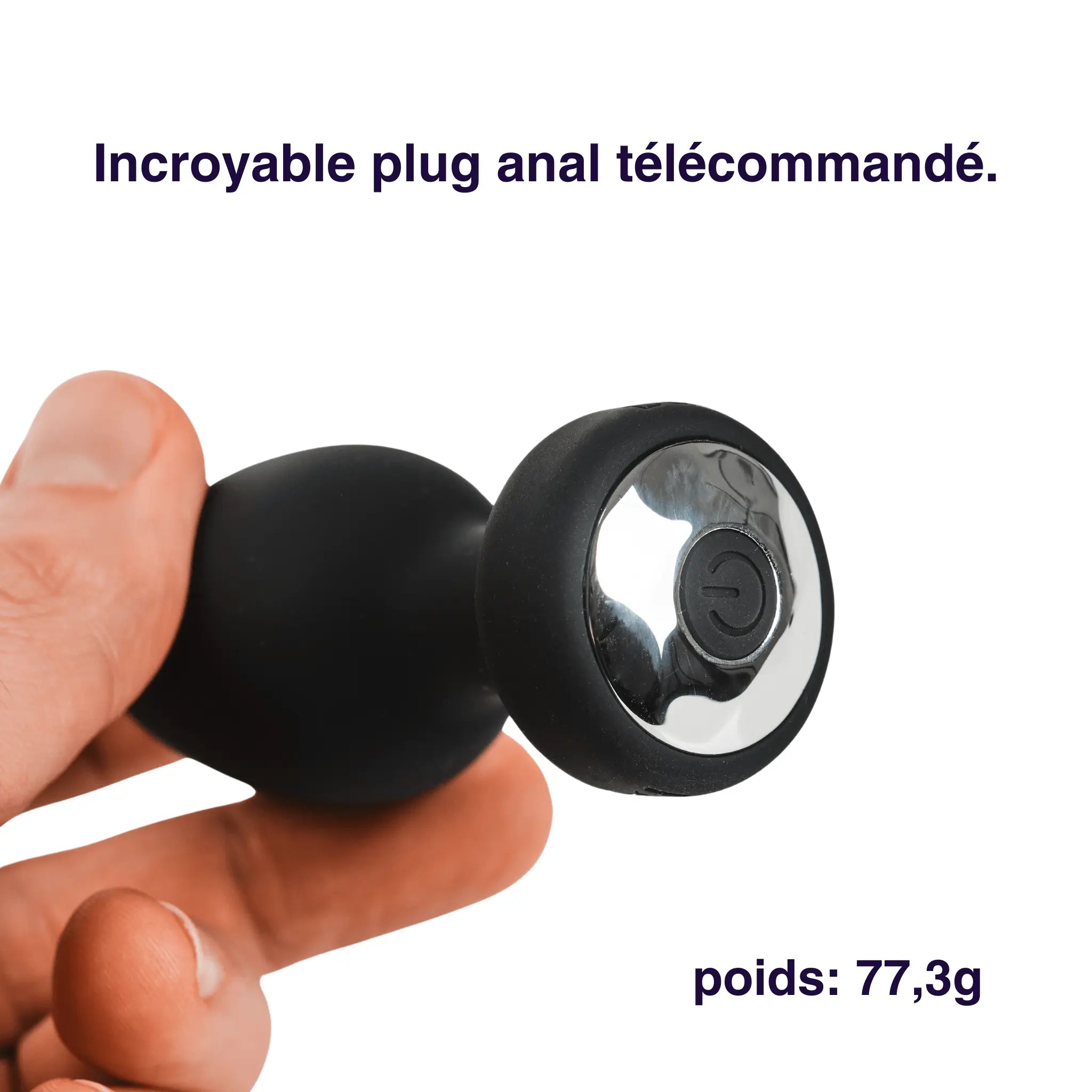 Plug anal vibratorio con control remoto de Mon Amour