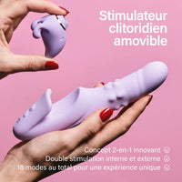 Lumea - 2 sextoys en 1 - Stimulateur sans contact et vibromasseur vas-et-vient rotatif