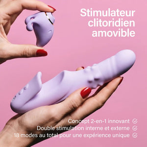 Sextoy femme 2en1 goliate