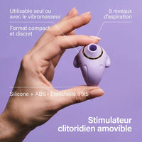 Lumea - 2 sextoys en 1 - Stimulateur sans contact et vibromasseur vas-et-vient rotatif