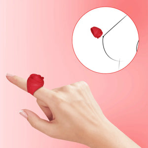 Ruby - bague vibrante en silicone