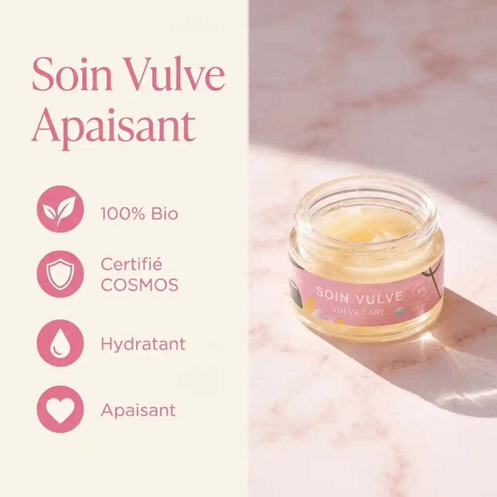 Regenerating vulva care balm - organic certified