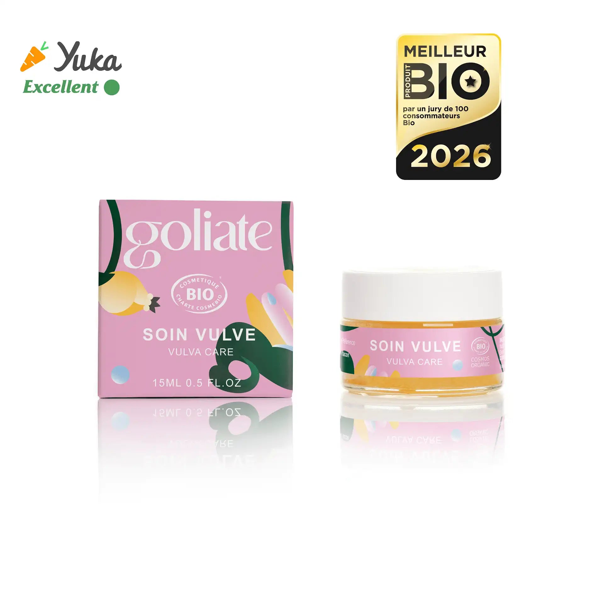 Baume soin vulve apaisant - naturel & certifié bio Goliate