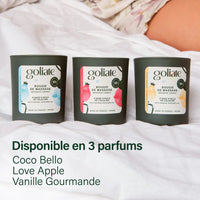 Bougie de massage à l'huile de colza