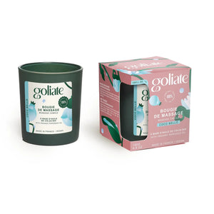 Bougie de massage bio - parfum intense