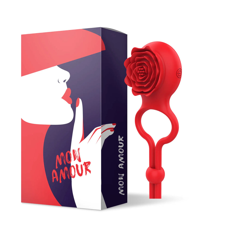 Viber - el anillo vibrador para el pene con pico para una estimulación real de Mon Amour