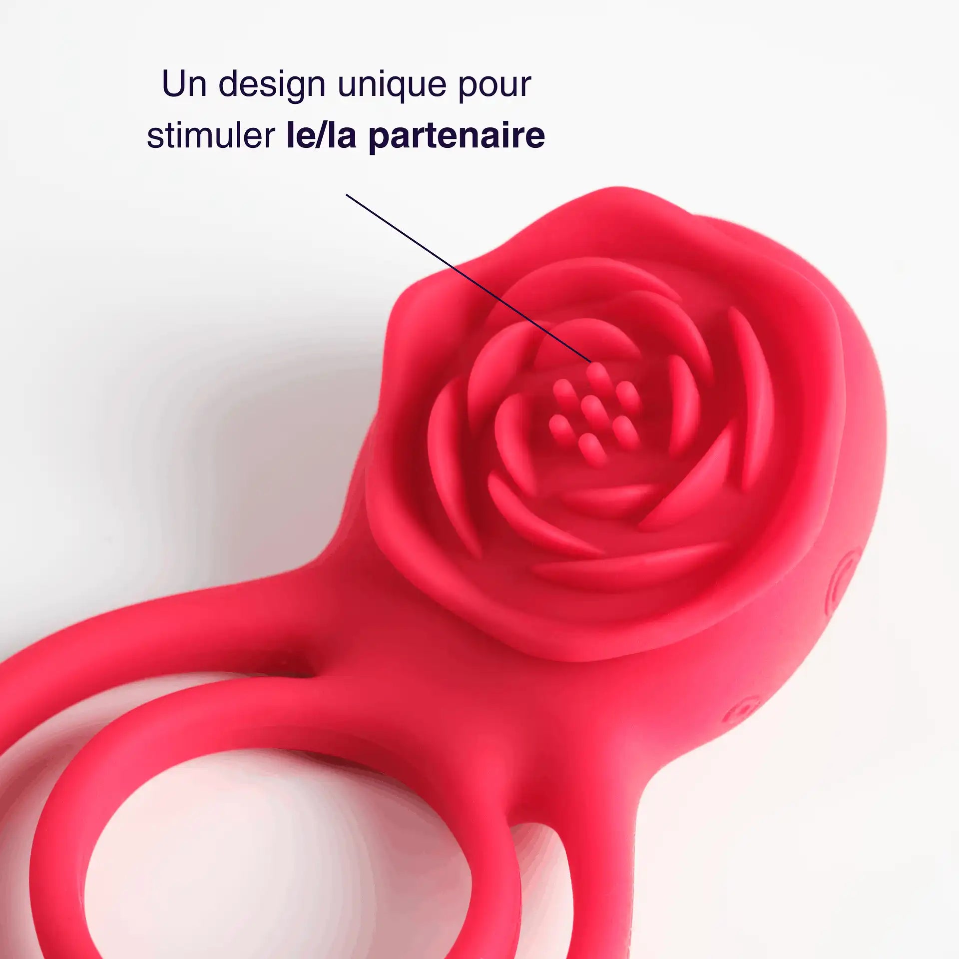 Nero - cokring vibrant télécommandé double boucle