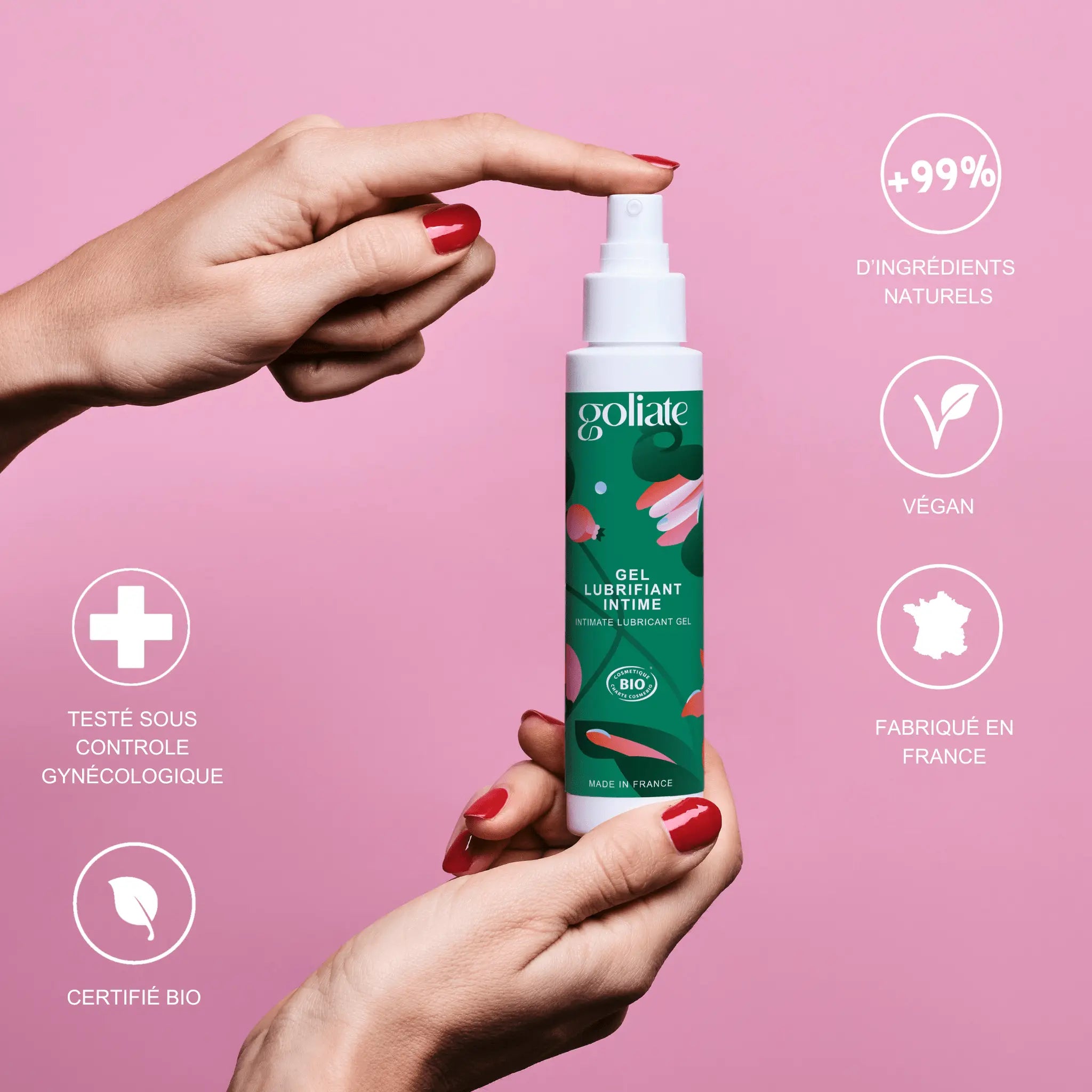 Intimate lubricant gel Organic & Vegan Natural Lubricant Gel | GOLIATE Goliate Intimate lubricant gel Organic & Vegan Natural Lubricant Gel | GOLIATE Goliate
