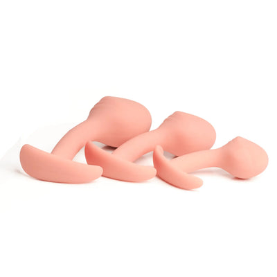 3 flexible anal plugs special prostate by Mon Amour