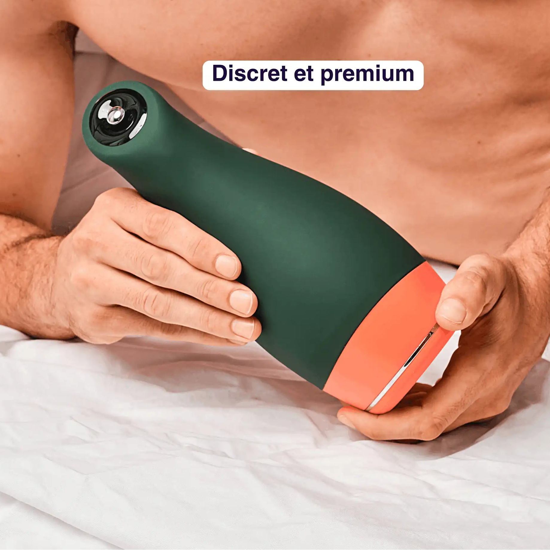 ELVIO Vibrating and Heating Male Masturbator - Mon Amour