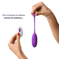 Eggstasy - Oeuf vibrant télécommandé