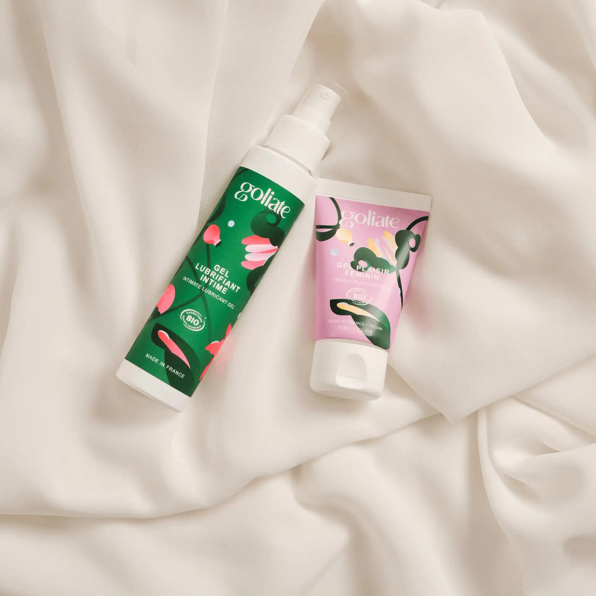 lubrifiant intime + gel orgasmique + Trousse intime OFFERTE