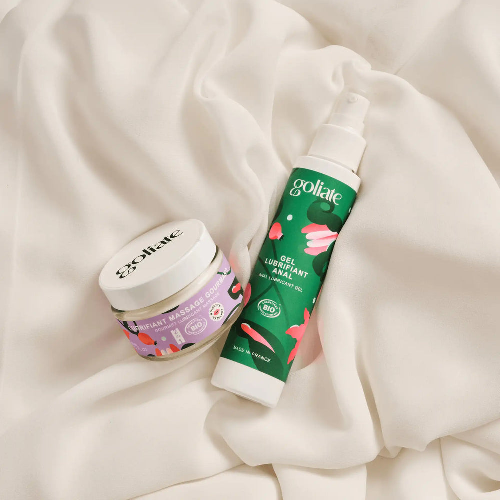 Lubrifiant anal + Crème massage lubrifiante