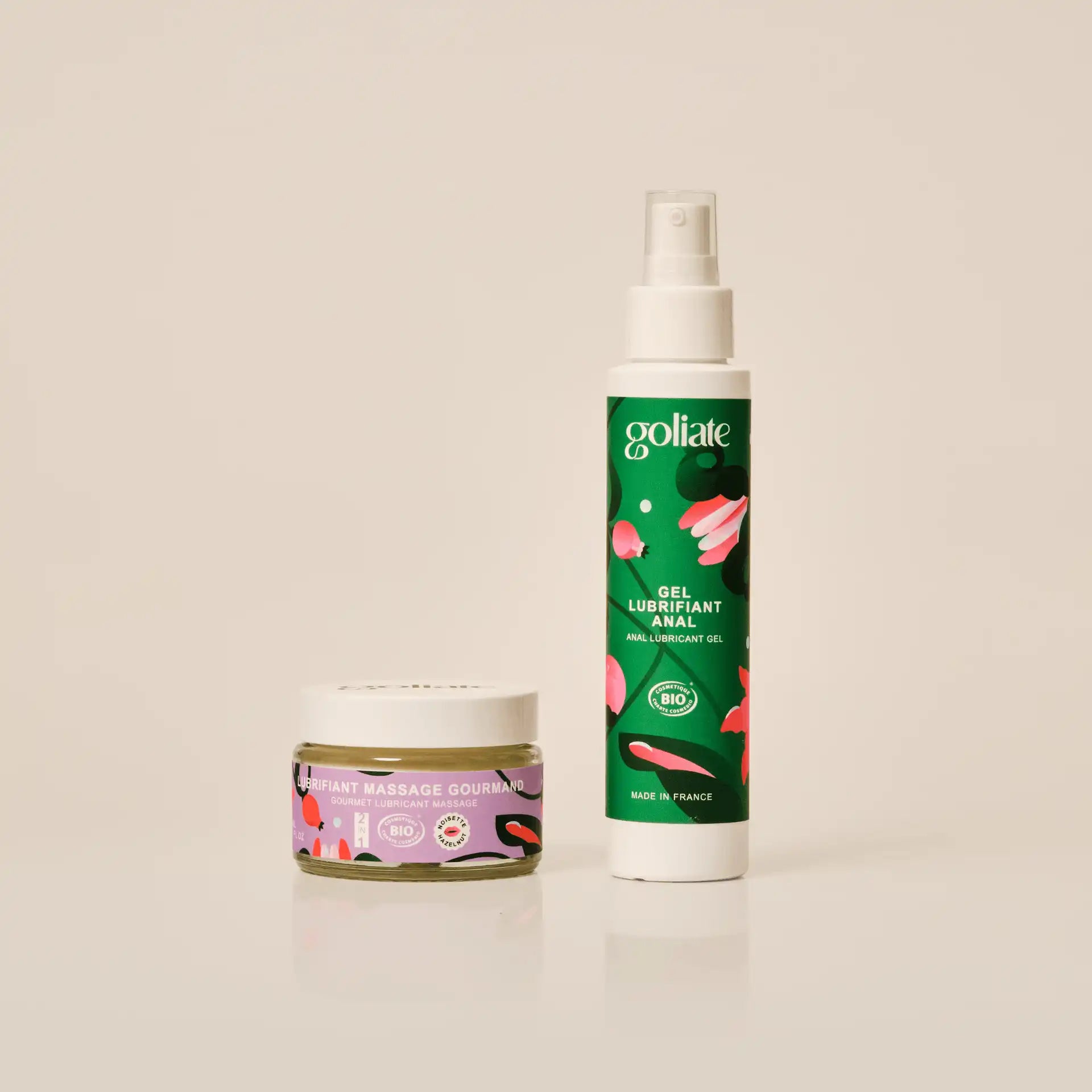 Crème massage lubrifiante + Lubrifiant anal + Trousse intime OFFERTE