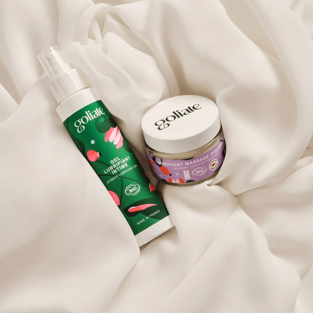 Lubrifiant naturel + Crème massage lubrifiante