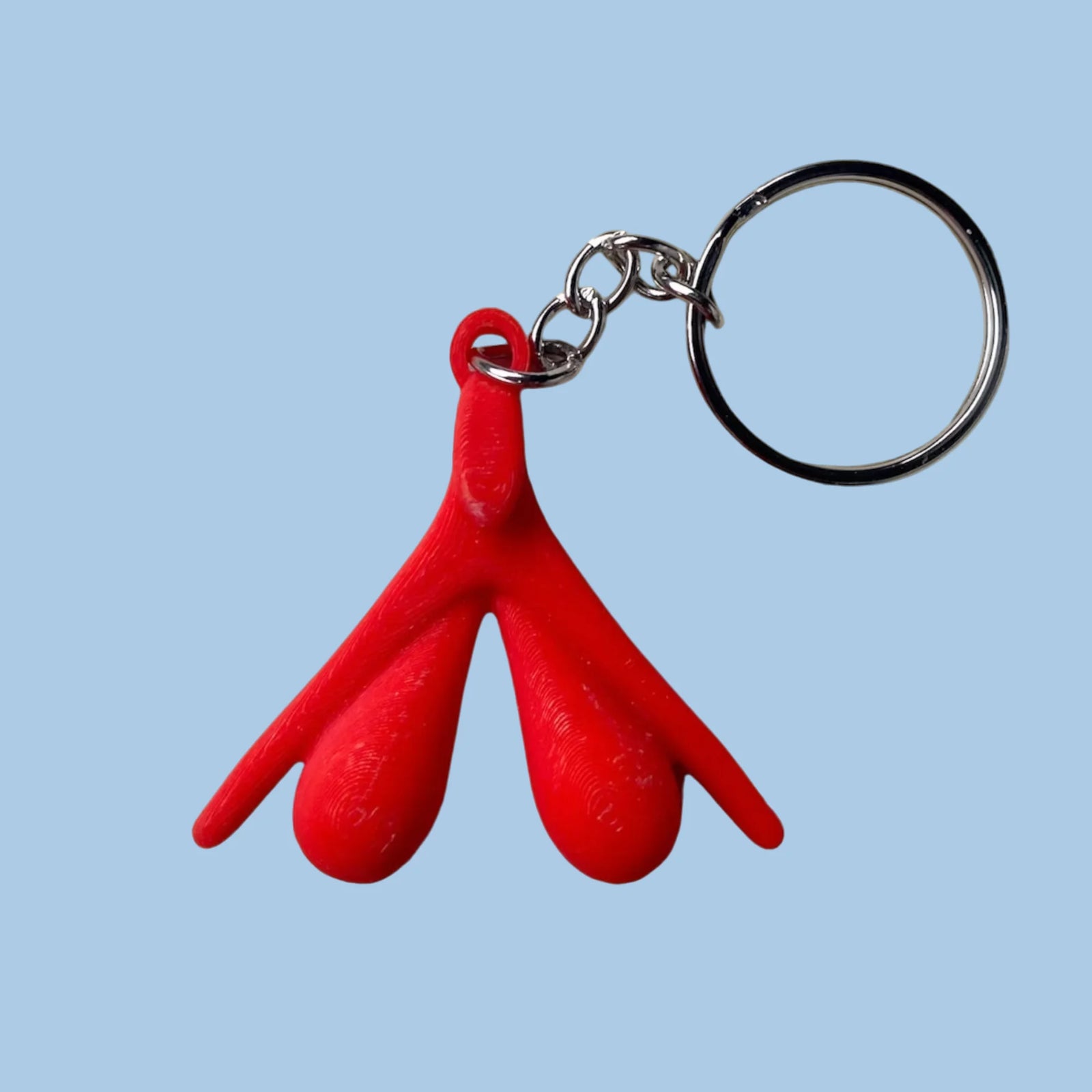 Red Clitoris Keychain - Goliate