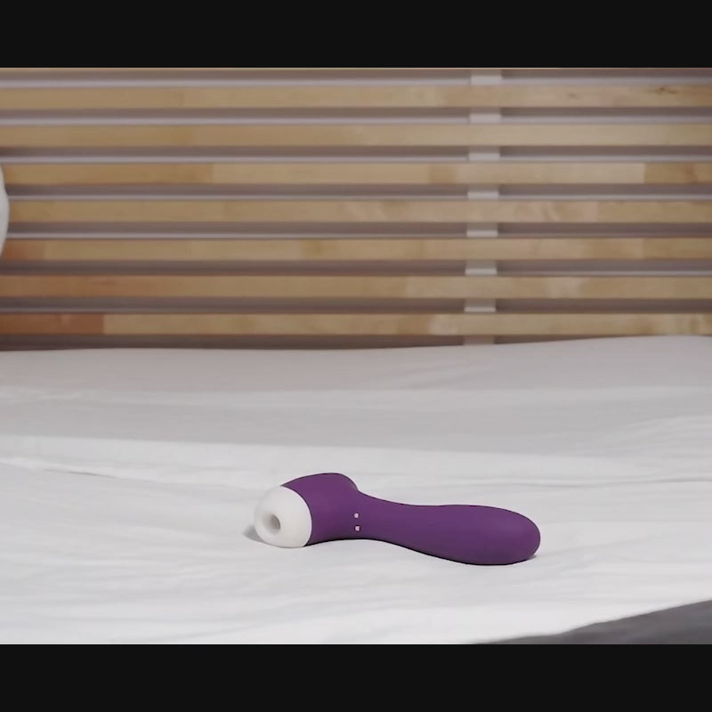 ¡The Amazing! - El 2 en 1 - Estimulador de clítoris y vibrador