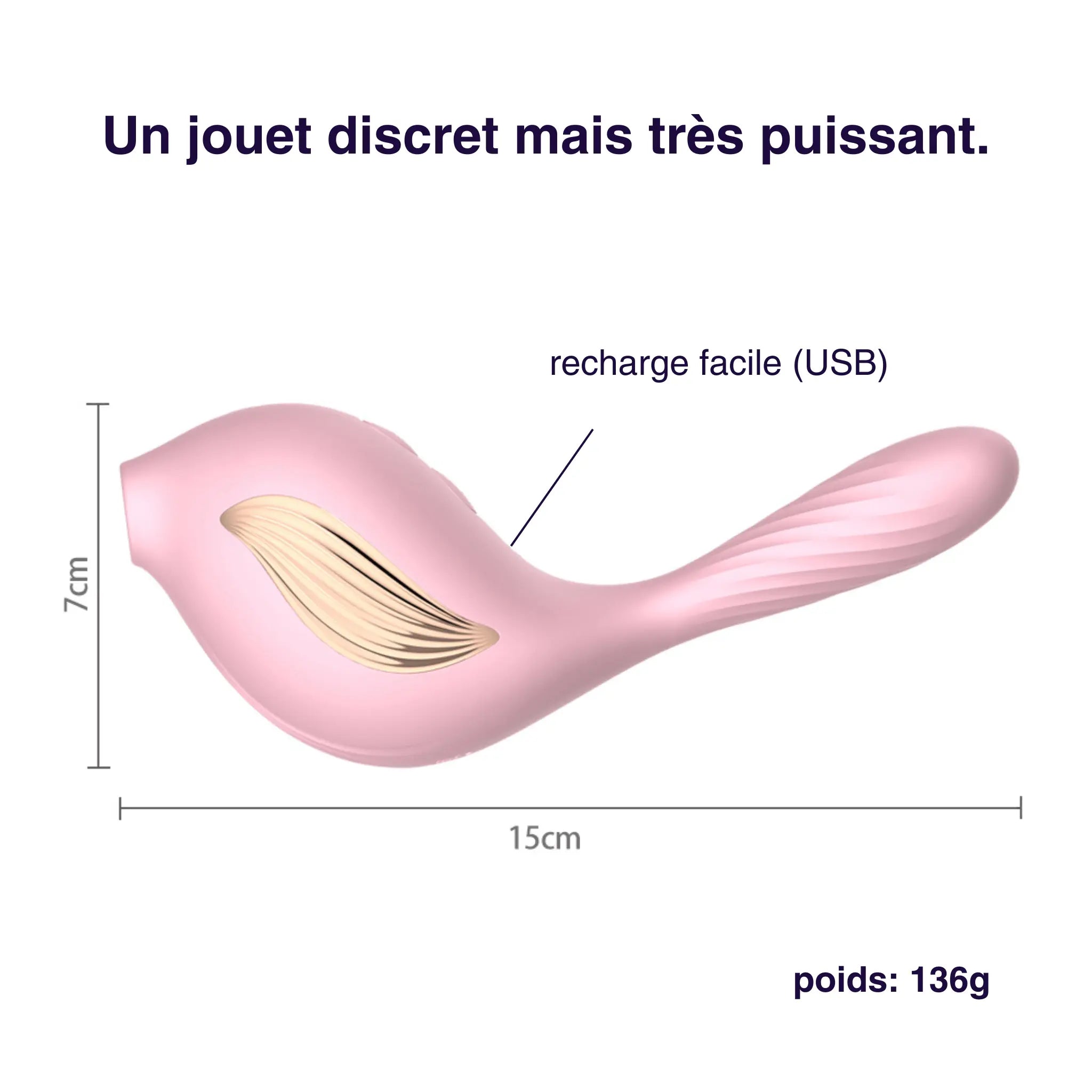 sextoy clitoridien sans contact discret Mon Amour