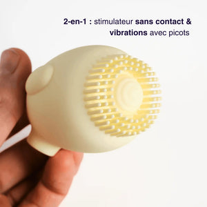 Rivo- sextoy sans contact et vibrant (2-en-1)