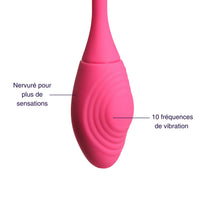 Yummi - 2 in 1 Clitoral Stimulator with Penetrating Vibrating Egg by Mon Amour